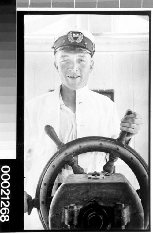 Portrait of an unidentified merchant mariner