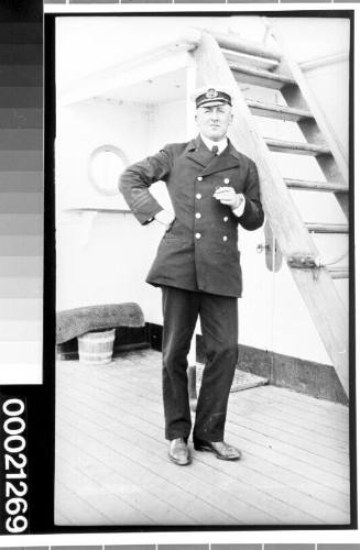 Portrait of an unidentified merchant mariner