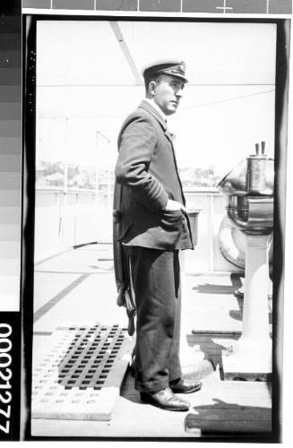 Unidentified merchant marine officer of the White Star Line