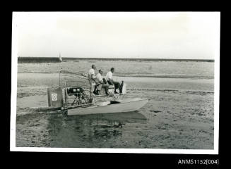 Three seater air boat