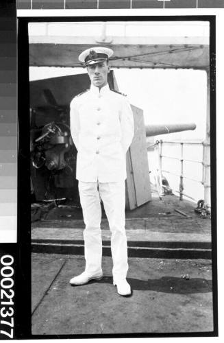 Unidentified merchant marine officer of the White Star Line