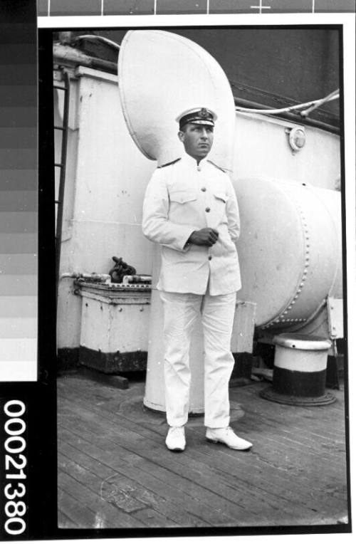 Unidentified merchant marine officer of the White Star Line