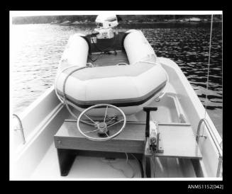 The Boston Whalers Sport 17 Series open power boat