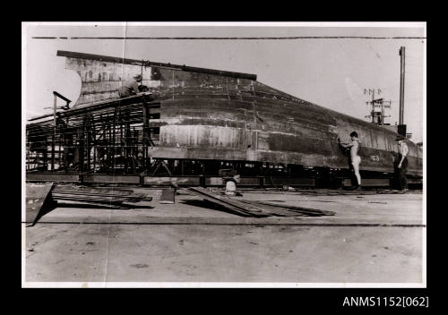 CSIRO vessel THYRSITES  under construction