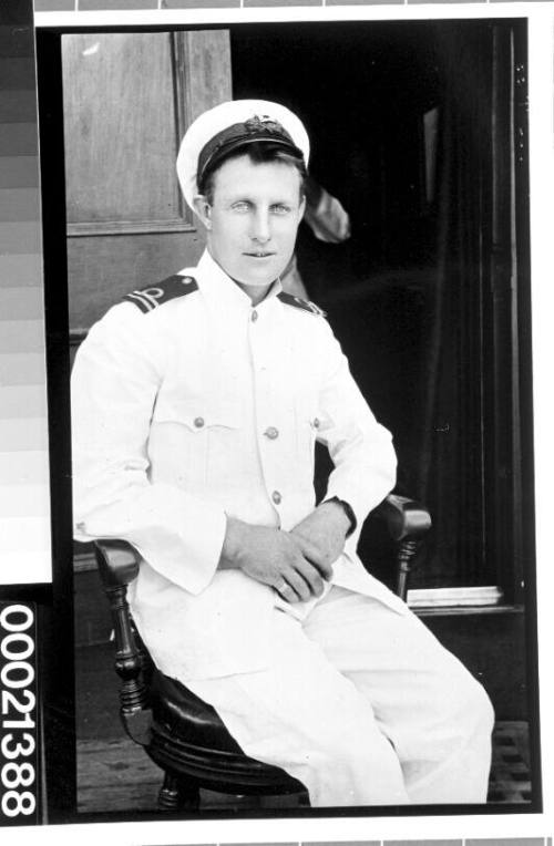 Unidentified merchant marine officer