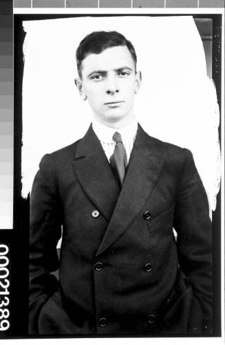 Unidentified merchant marine officer