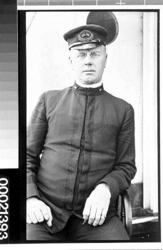 Unidentified merchant marine officer of the Pacific Mail Steamship Company