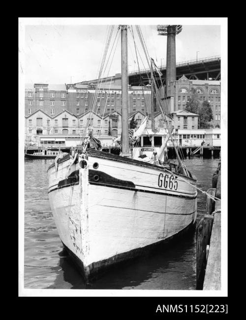 The ketch rigged fishing boat EXPLORER