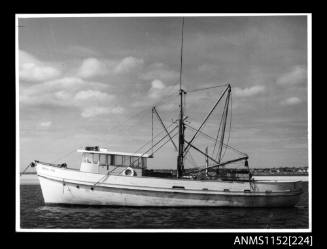 The commercial fishing trawler TAMOR STAR at moorings