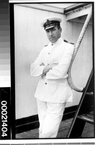 Unidentified merchant marine officer of the White Star Line