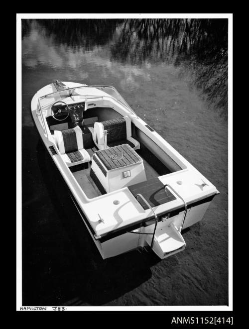 A Hamilton J83 4-Seater open recreational power boat