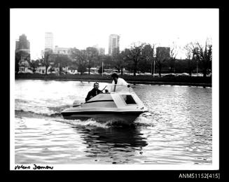 A Volers Demonstration half cabin power boat