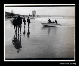 An open power boat EN13N water jet