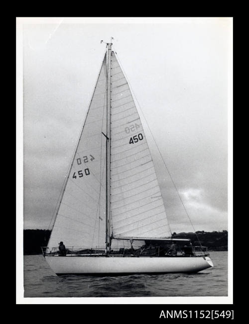 The MERCEDES III sloop rigged sailing yacht