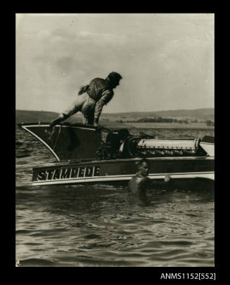 STAMPEDE  VS41 hydroplane powered by a Rolls-Royce engine engine 