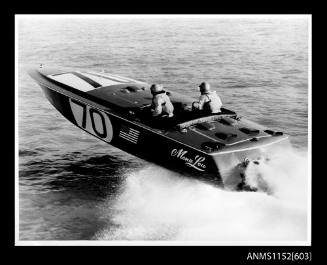 Ocean racer speed boat MONA LOU 70