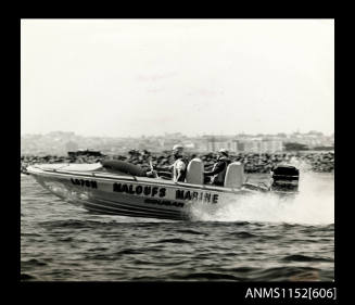 Ocean racer speed boat Maloufs Marine COUGAR Lo78n