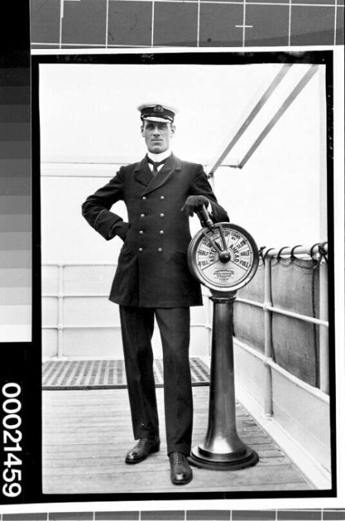 Unidentified third or fourth officer of the British India Steam Navigation Company Ltd