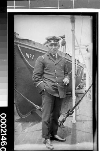 Unidentified chief officer of the British India Steam Navigation Company Ltd