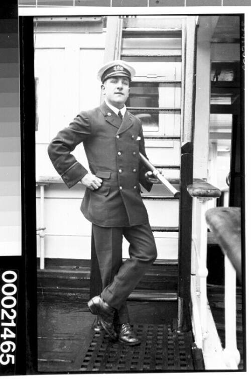 Unidentified second or third officer of the British India Steam Navigation Company Ltd