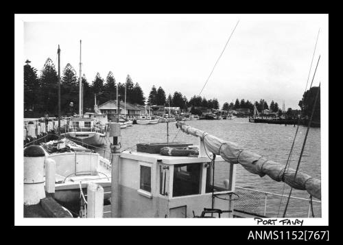 Vessels including GAYMARELLE moored at Port Fairy