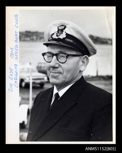 Jim Eade Commodore of Cabarita Speed Boat Club