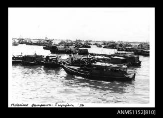 Motorised  sampans -  Singpore