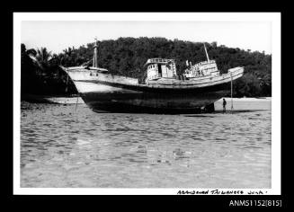 Abandoned Taiwanese junk