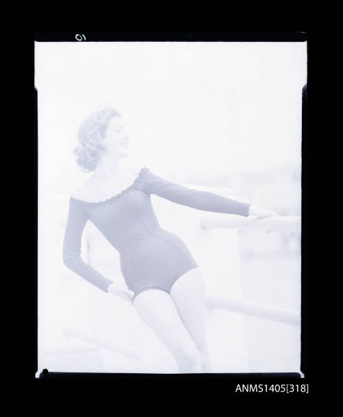 Negative depicting a woman modelling swimwear