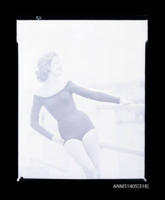 Negative depicting a woman modelling swimwear