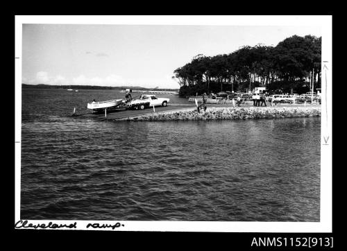 Boat ramp Cleveland Bay Queensland