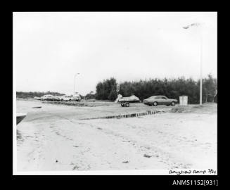 The image of sandy beach