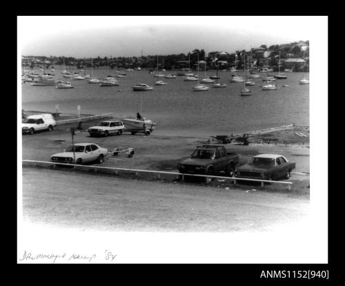 The image in foreground left to right of roadway