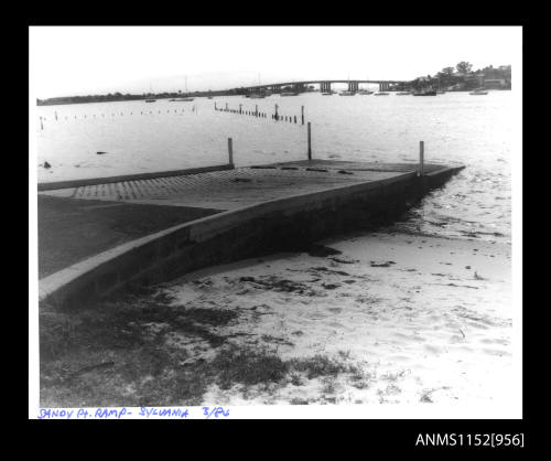 Boat ramp Sandy Point Sylvannia