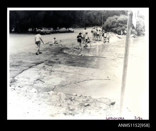 Group of children at Woronora River Jannali New South Wales