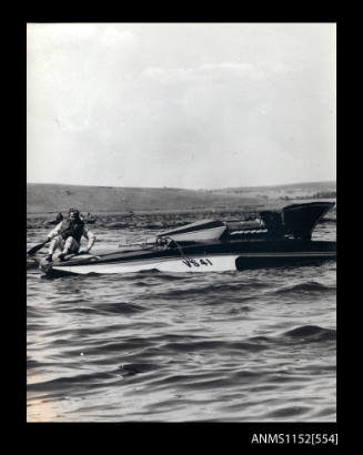 STAMPEDE  VS41 hydroplane powered by a Rolls-Royce engine engine 