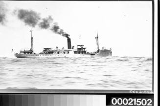 Coastal steamship SS PULGANBAR