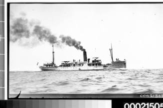 Coastal steamship SS PULGANBAR