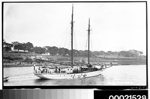 ROYAL ENDEAVOUR, two-masted auxiliary schooner