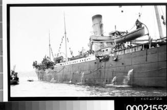 SS SUEVIC in Sydney Harbour