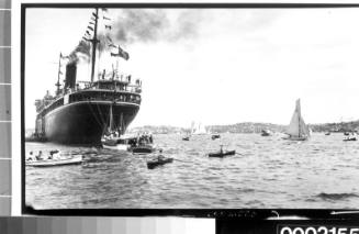 RMS MOLDAVIA II at Robertson's Point, Sydney