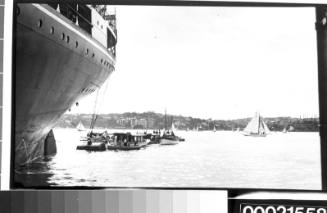 RMS MOLDAVIA II and assorted vessels at Robertson's Point, Sydney