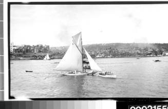 Sailing vessels at Robertson's Point, Sydney