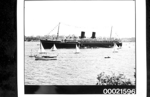 Anniversary Day Regatta 1 February 1937, RMS MOOLTAN as flagship