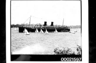 Anniversary Day Regatta 1 February 1937, RMS MOOLTAN as flagship