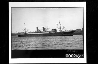 Aberdeen Line SS MILTIADES in Sydney Harbour
