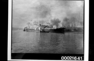 Linley Walker Wheat Co, departure of Japanese ship loaded with wheat