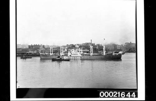 Linley Walker Wheat Co, departure of Japanese ship loaded with wheat