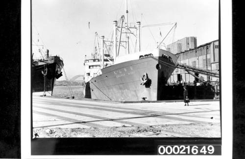 AOBASAN MARU docked at Glebe Island