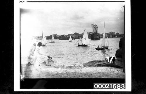 Anniversary regatta Clark Island, 26 January 1948